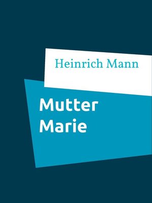 cover image of Mutter Marie
